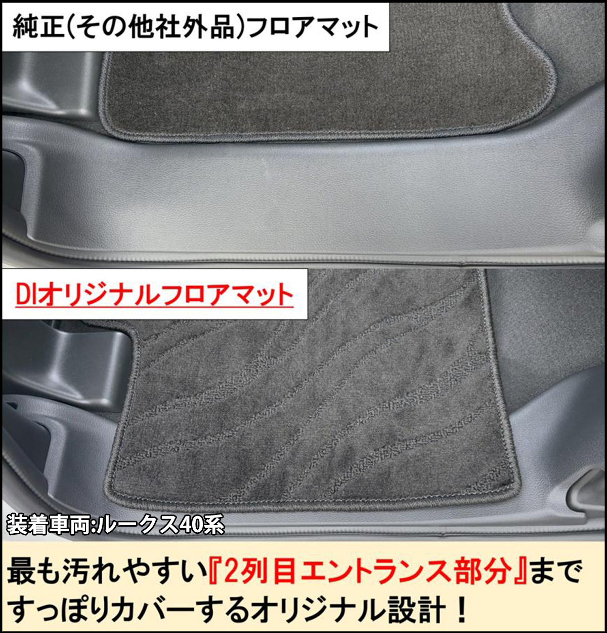 フロアマット装着